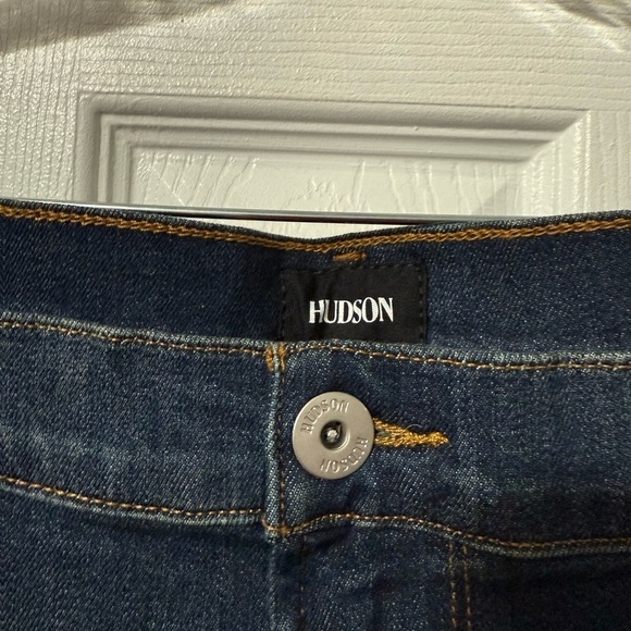 Hudson Men’s Blake Hatch Medium Wash Slim Straight waist 40 x 34 NWT Blue Jeans - Picture 6 of 15